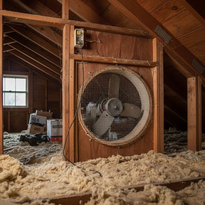 Attic Fan Installation in Provo, UT