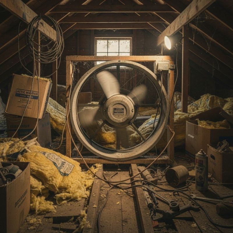 Attic Fan Motor Repair in Orem, UT