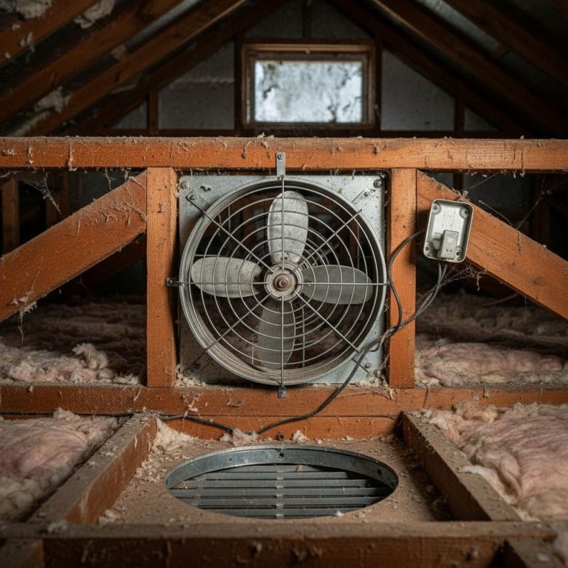 Attic Turbine Installation in Orem, UT