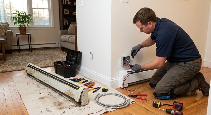 Baseboard Heater Replacement in Columbus, OH