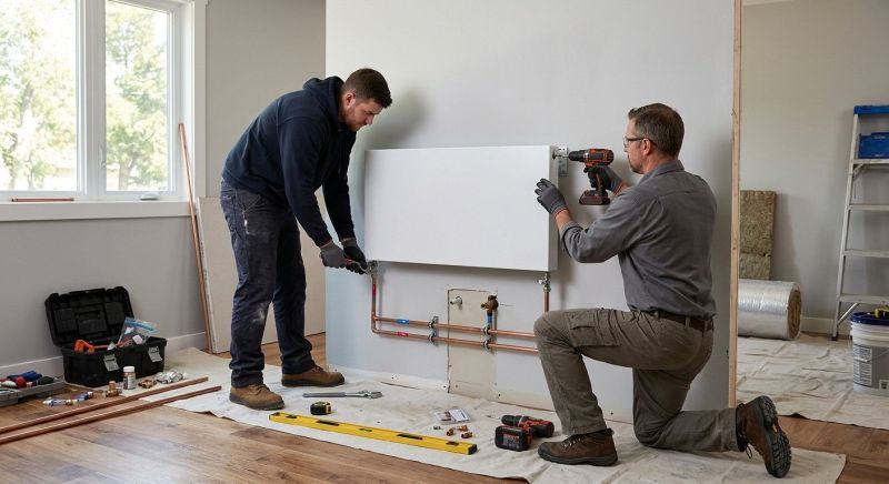 Wall Heating Installation in Annapolis, MD