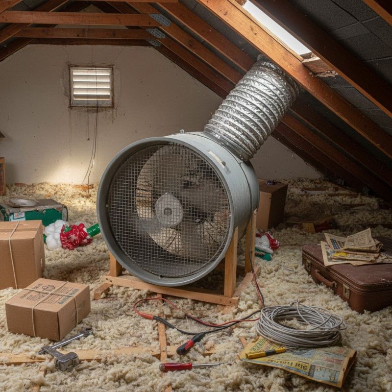 Attic Exhaust Fan Repair in Orem, UT