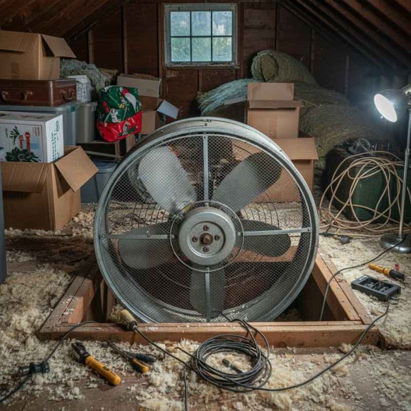 Attic Exhaust Fan Repair in Prescott Valley, AZ