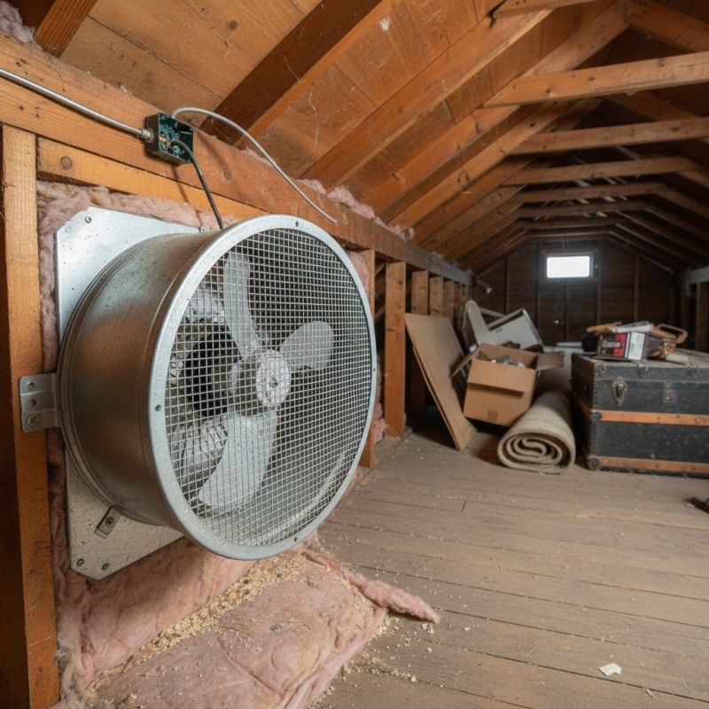 Attic Fan Installation in Provo, UT