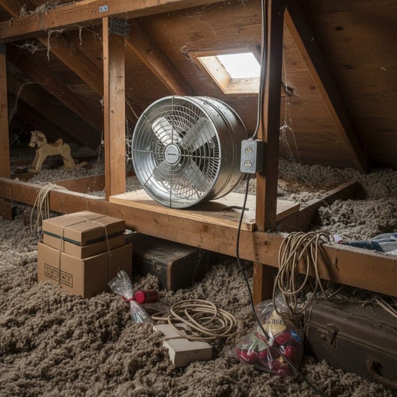 Attic Fan Installation in Heber City, UT