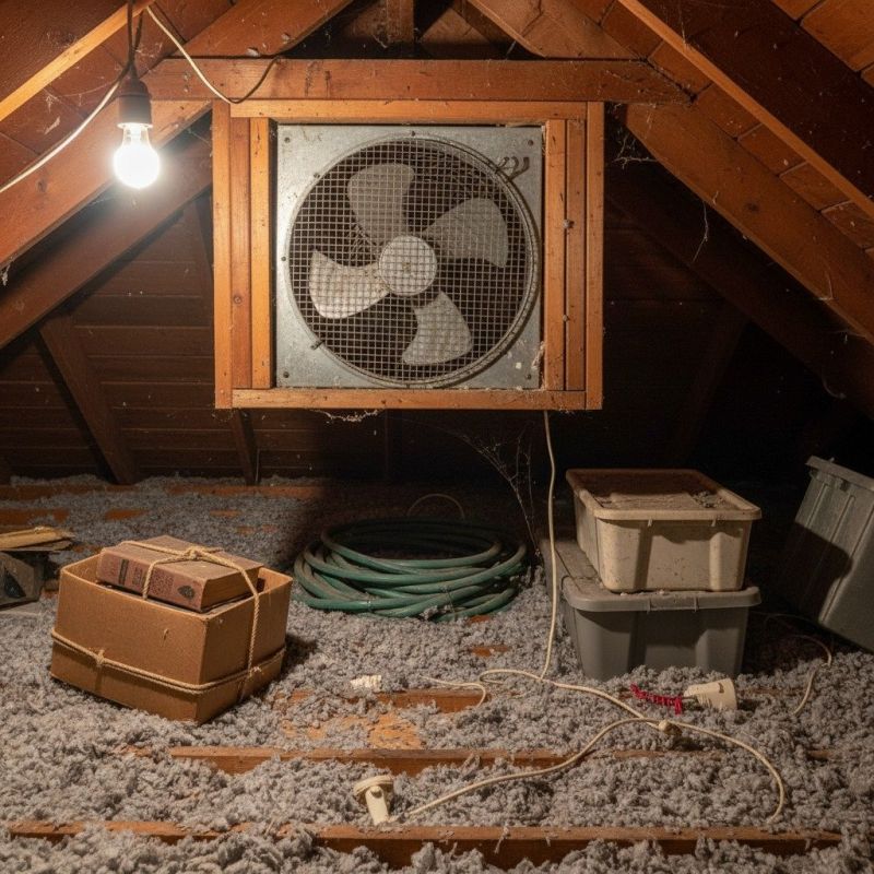 Attic Fan Replacement in Orem, UT