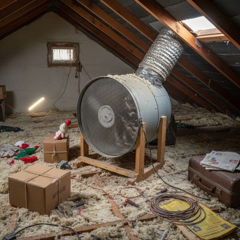 Attic Fan Servicing in Alpharetta, GA