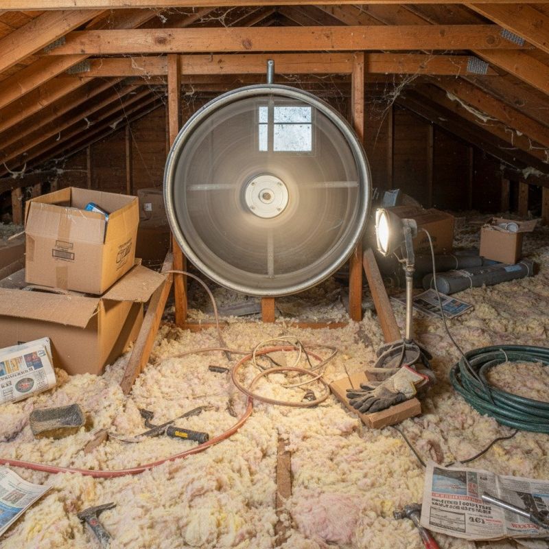 Attic Fan Servicing in Alpharetta, GA