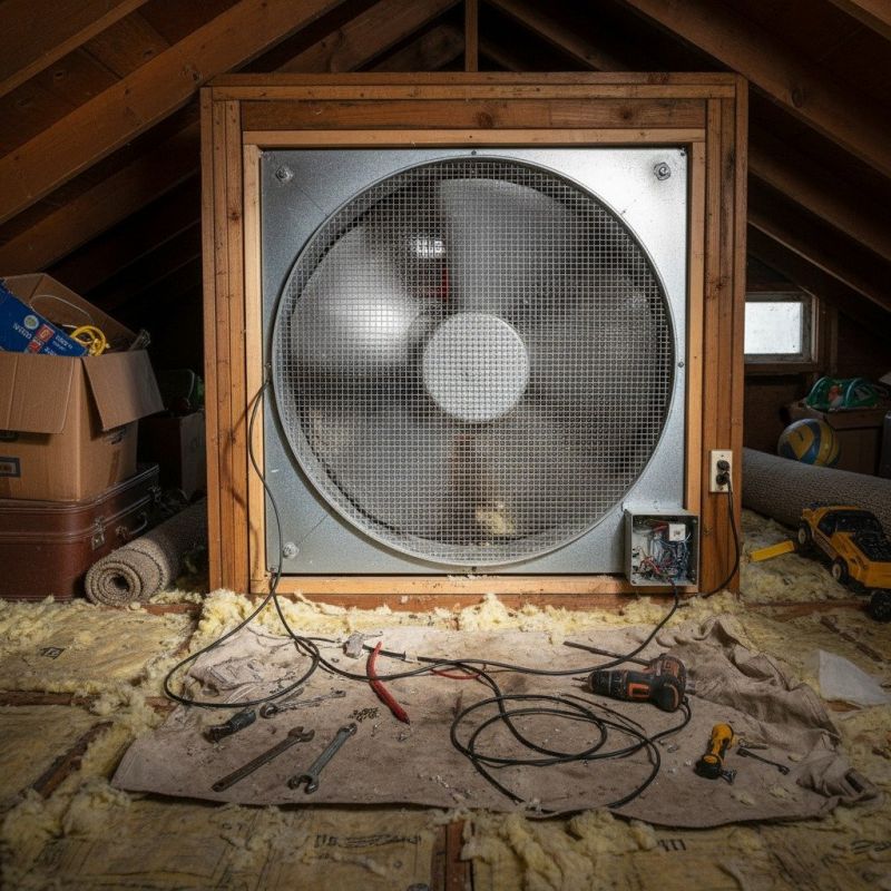 Attic Fan Servicing in Provo, UT