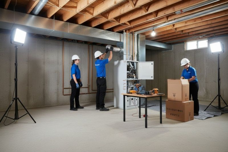 Attic Furnace Installation in Columbus, OH