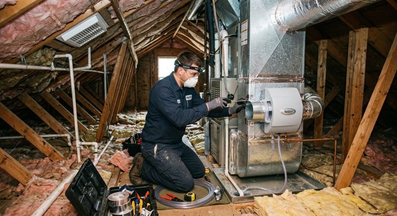 Attic Humidifier Installation in Sarasota, FL
