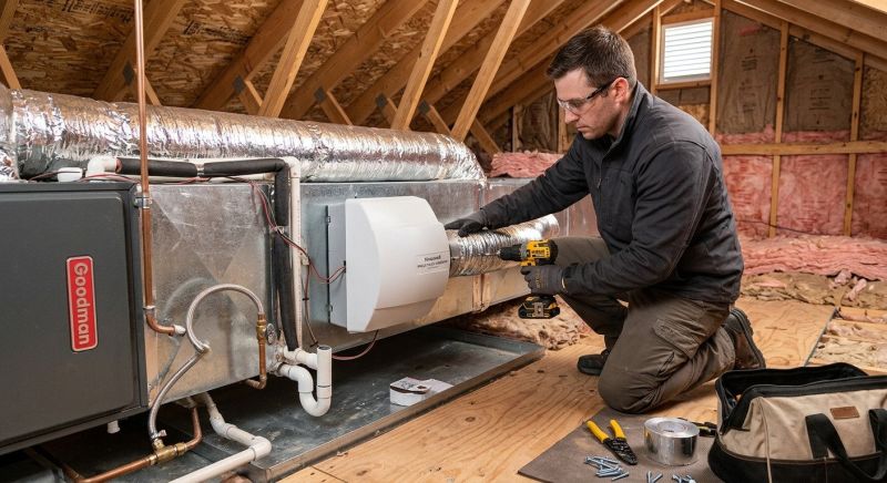 Attic Humidifier Installation in Kansas City, MO