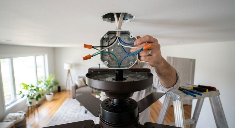 Ceiling Fan Installation in Olathe, KS