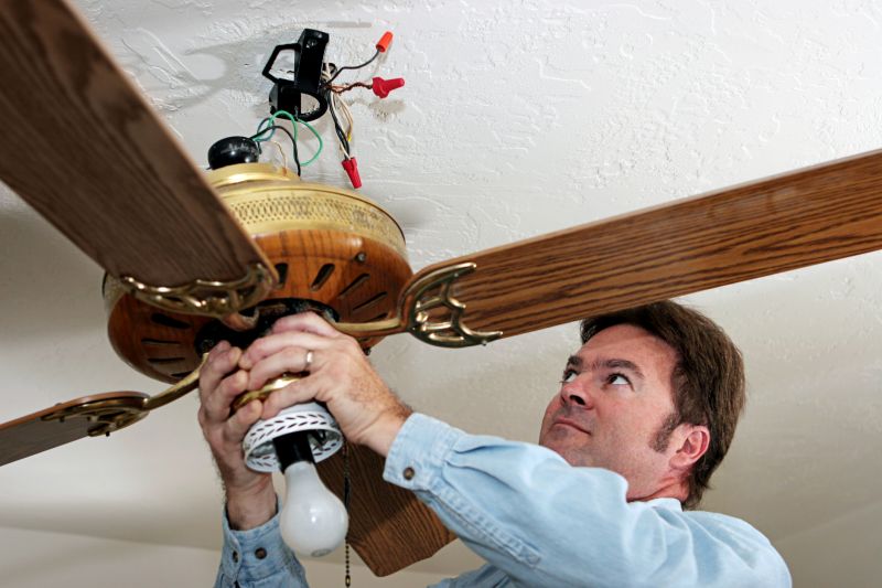 Ceiling Fan Replacement in Olathe, KS