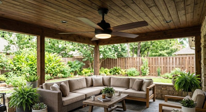 Exterior Fan Installation in Alpharetta, GA