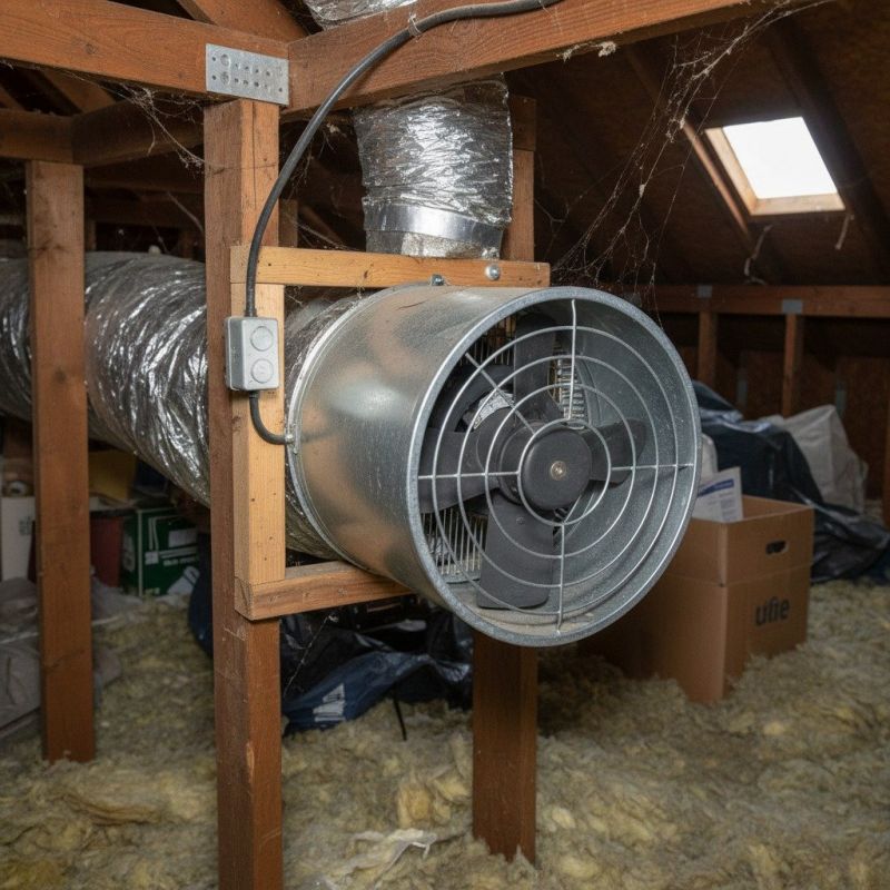 Solar Fan Installation in Orem, UT