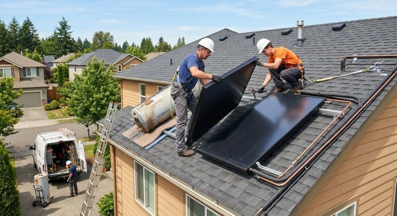 Solar Water Heater Replacement in Denver, CO