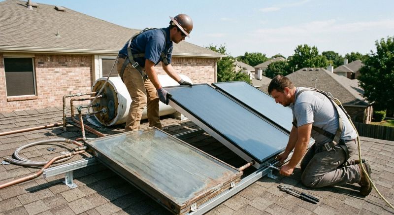 Solar Water Heater Replacement in Denver, CO