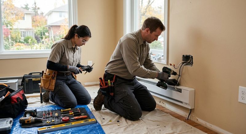 Wall Heating Installation in Annapolis, MD